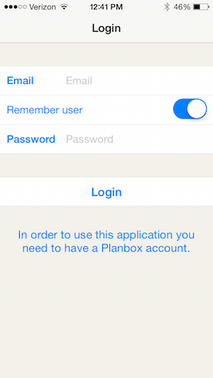 Planbox App UX Review